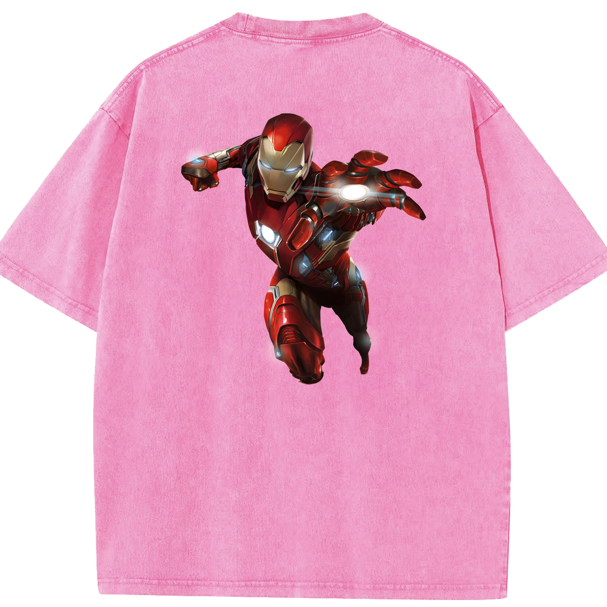 （画像用） アベンジャーズ The Avengers 綿100% ヴィンテージ風 半袖Tシャツ（背面プリント）